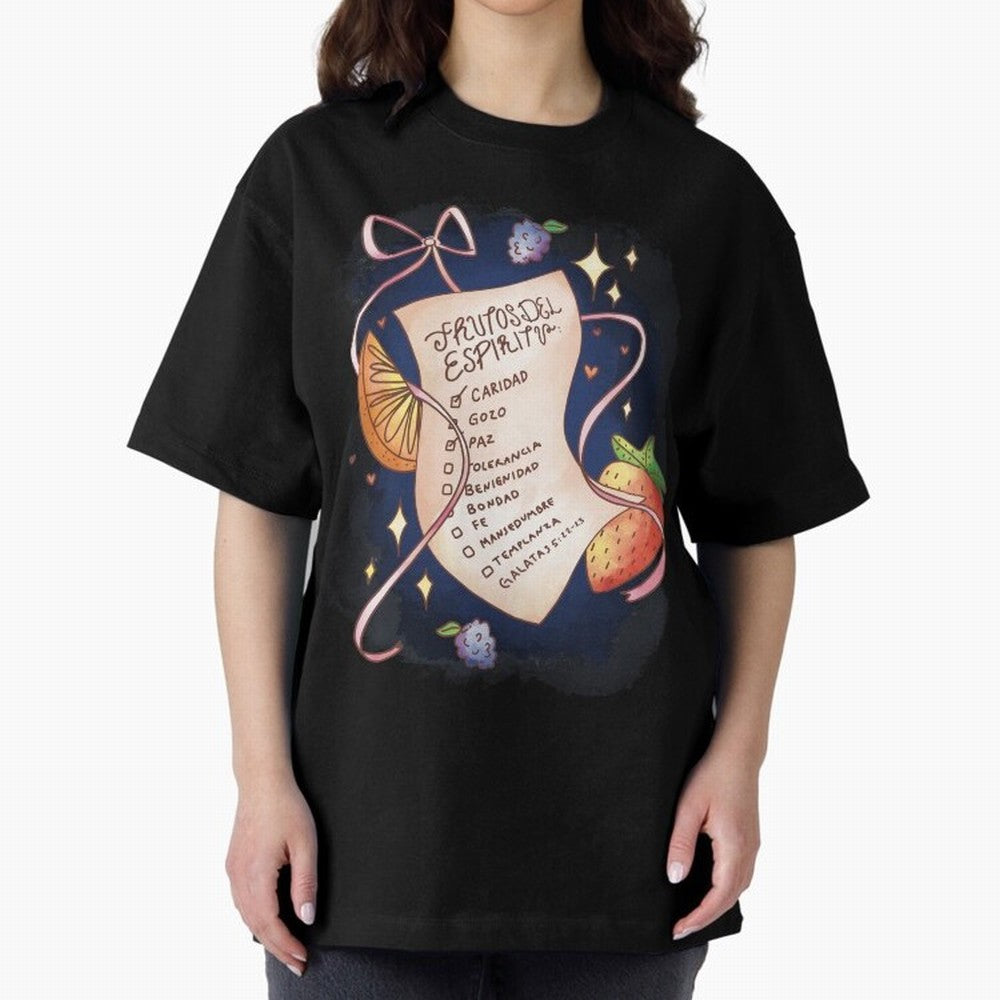 Chrisitian Frutos del Espiritu, Cristiano, Iglesia, Religioso Oversized T-Shirt Elevate FIFA World Cup 2026 USA Canada Mexico Inspired by Messi, CR7 and Mbappe, Germany Energy, Stadium Memories, Football Loyalty, International Chants and
