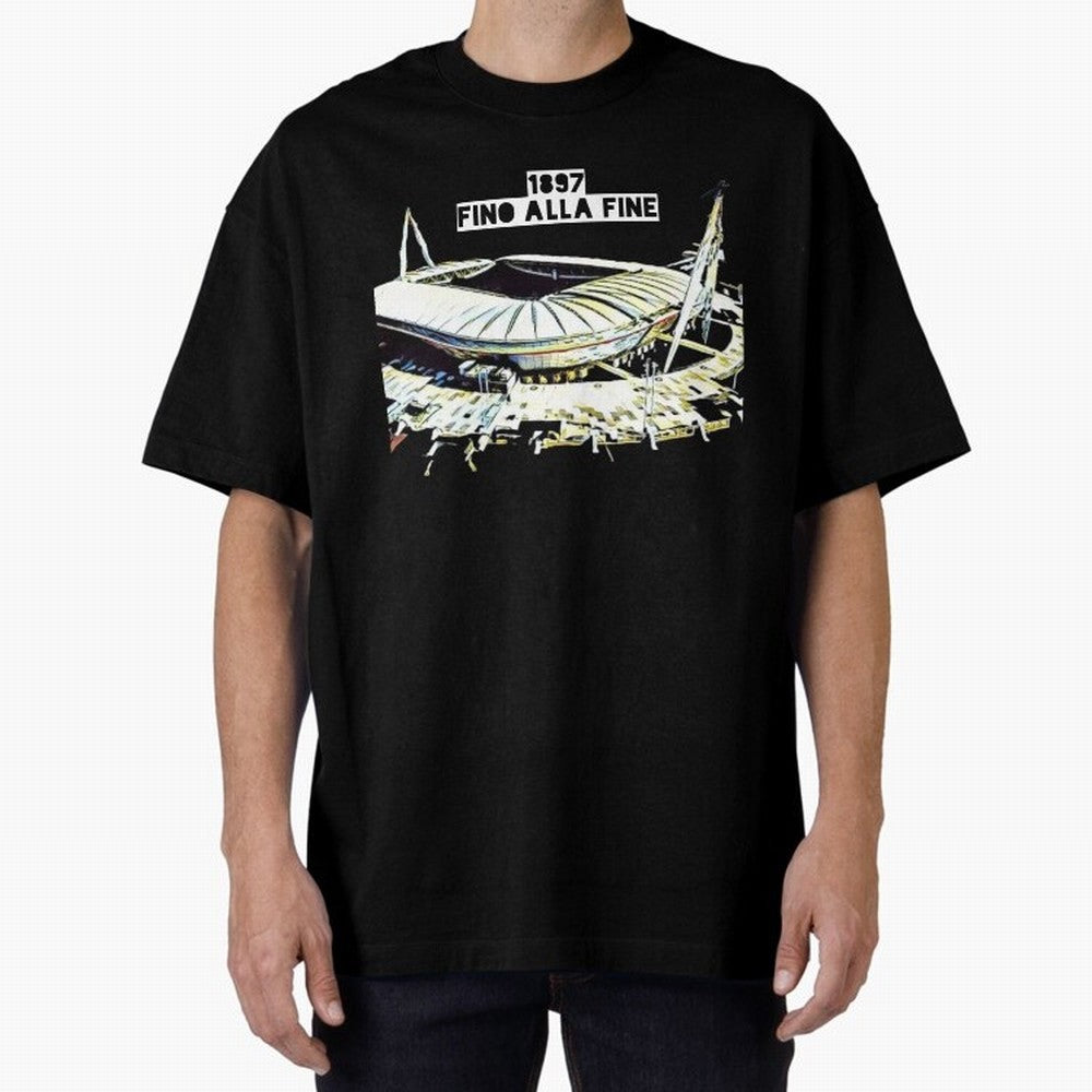 Turin is ready Oversized T-Shirt Represent Football Lovers during FIFA World Cup 2026 USA Canada Mexico for Fans of Messi and Argentina, Bringing Goal Celebration Energy, Supporter Heritage, Football Icons and Worldwide Tournament Joy; Ideal for