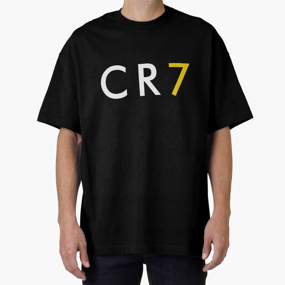 CR7 Oversized T-Shirt Join Global Football Passion for FIFA World Cup 2026 USA Canada Mexico, Featuring Haaland, Portugal, Spain and Germany, Supporter Pride, Iconic Celebrations, Legendary Names and Global Match Day Energy; Made for Collectors Who