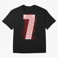 Viva Ronaldo - Chant - Number 7 Oversized T-Shirt Carry the Colors and Pride of Global Football Passion for FIFA World Cup 2026 Group Stage, Centered on Messi, CR7 and Mbappe, Argentina, Vintage Soccer Flavor, Modern Football Stars, National Flags