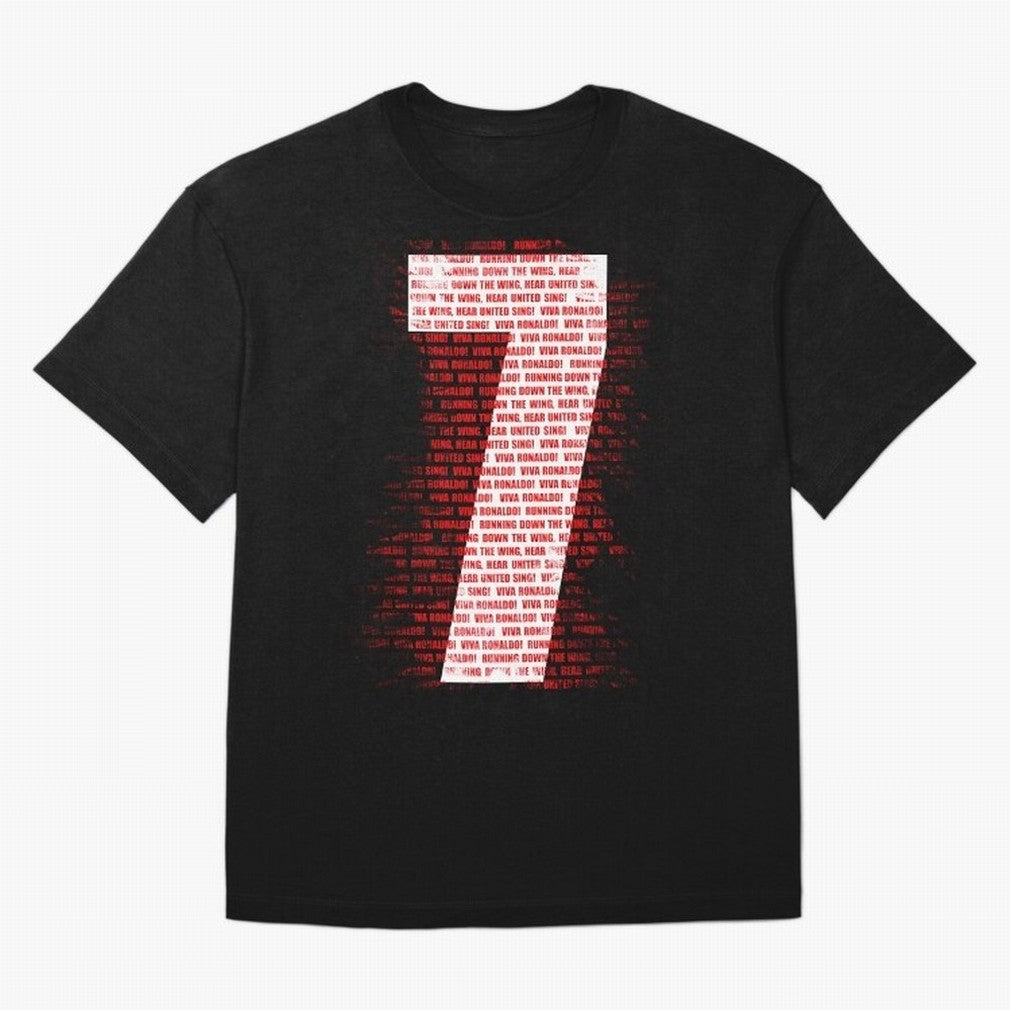 Viva Ronaldo - Chant - Number 7 Oversized T-Shirt Carry the Colors and Pride of Global Football Passion for FIFA World Cup 2026 Group Stage, Centered on Messi, CR7 and Mbappe, Argentina, Vintage Soccer Flavor, Modern Football Stars, National Flags