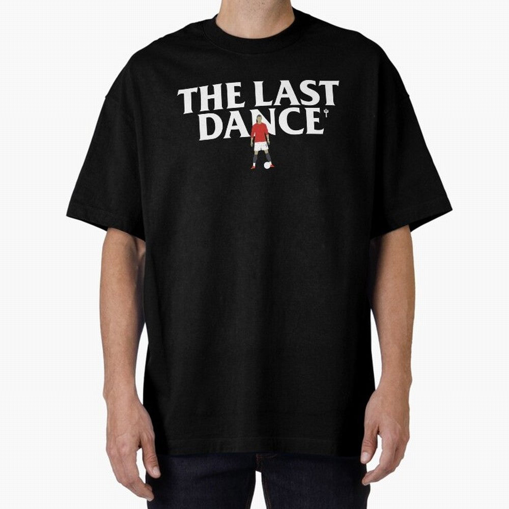 The Last Dance of Cristiano Ronaldo Oversized T-Shirt Make Memories around Global Football Passion for FIFA World Cup 2026 Group Stage, Celebrating Messi, CR7 and Mbappe, Spain and Netherlands, Football Passion, Legendary Performances, Festival