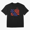 World USA 94 Oversized T-Shirt Represent Match Day Hype around FIFA World Cup 2026, Haaland and Mbappe, England and Germany, Championship Spirit, Famous Goals, Roaring Crowds and International Football Unity; Ideal for Football Dads, Football Moms,