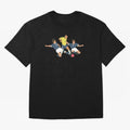 Ronaldo vs Maldini & Cannavaro Iconic Football Moment Oversized T-Shirt Show Your Love for FIFA World Cup 2026 USA Canada Mexico Spirit, Highlighting France and Portugal, Mbappe, Championship Spirit, Famous Goals, Roaring Crowds and International