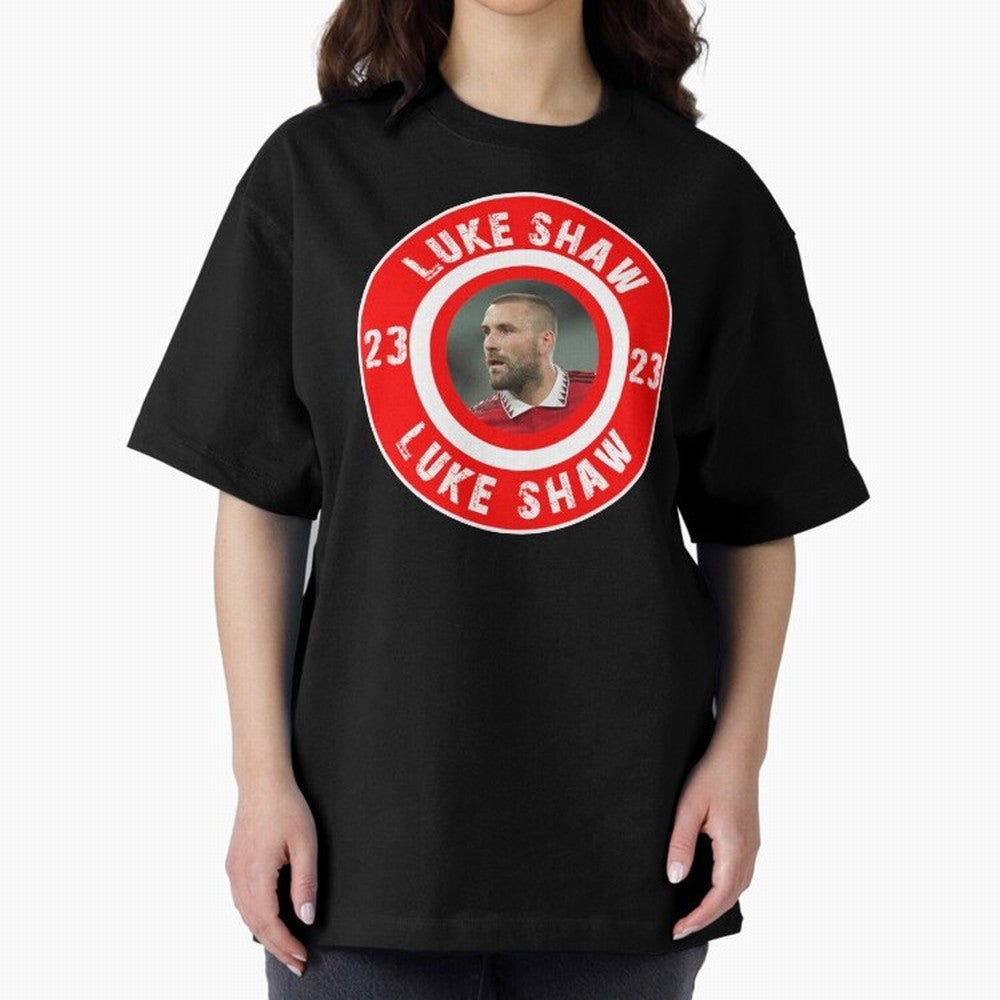 Luke Shaw Oversized T-Shirt Celebrate Global Passion for the FIFA World Cup 2026 Journey through Messi, CR7 and Mbappe Highlights, England, France and Netherlands Pride, Global Supporter Spirit, Legendary Goals, National Colors and Tournament