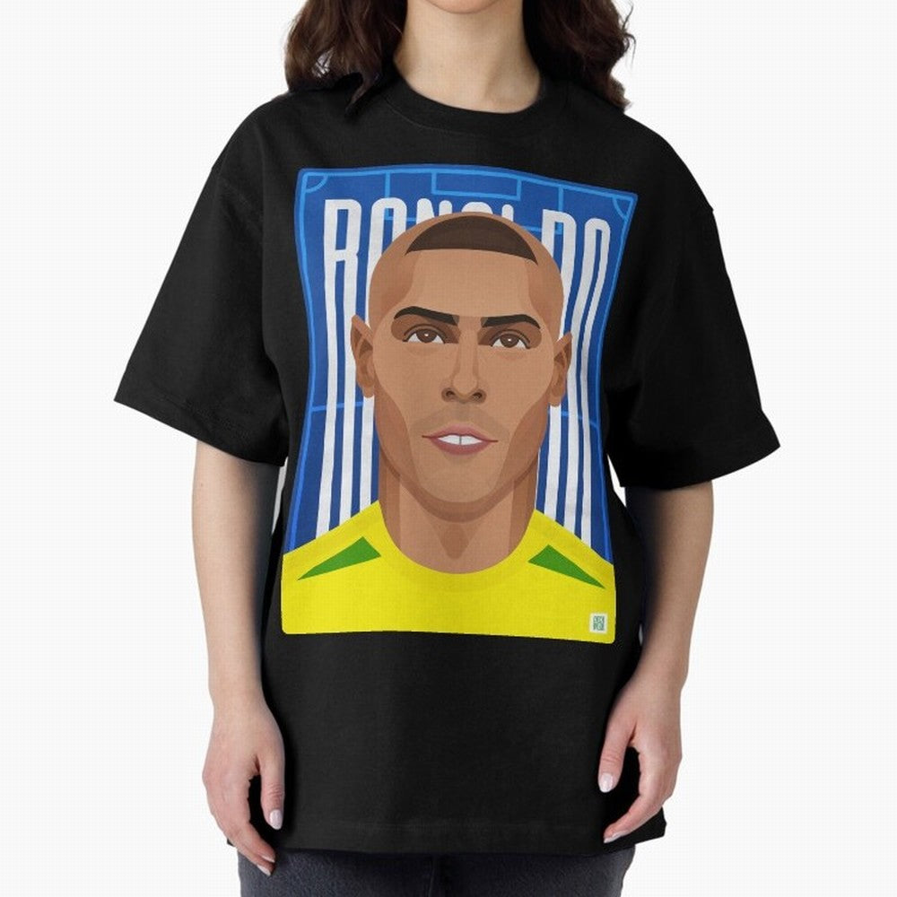 Ronaldo | The Phenomenon Oversized T-Shirt Back the Journey through FIFA World Cup 2026 USA Canada Mexico Made for Messi, Neymar and Mbappe, England and Germany Energy, Stadium Chants, National Pride, Trophy Dreams and Unforgettable Football