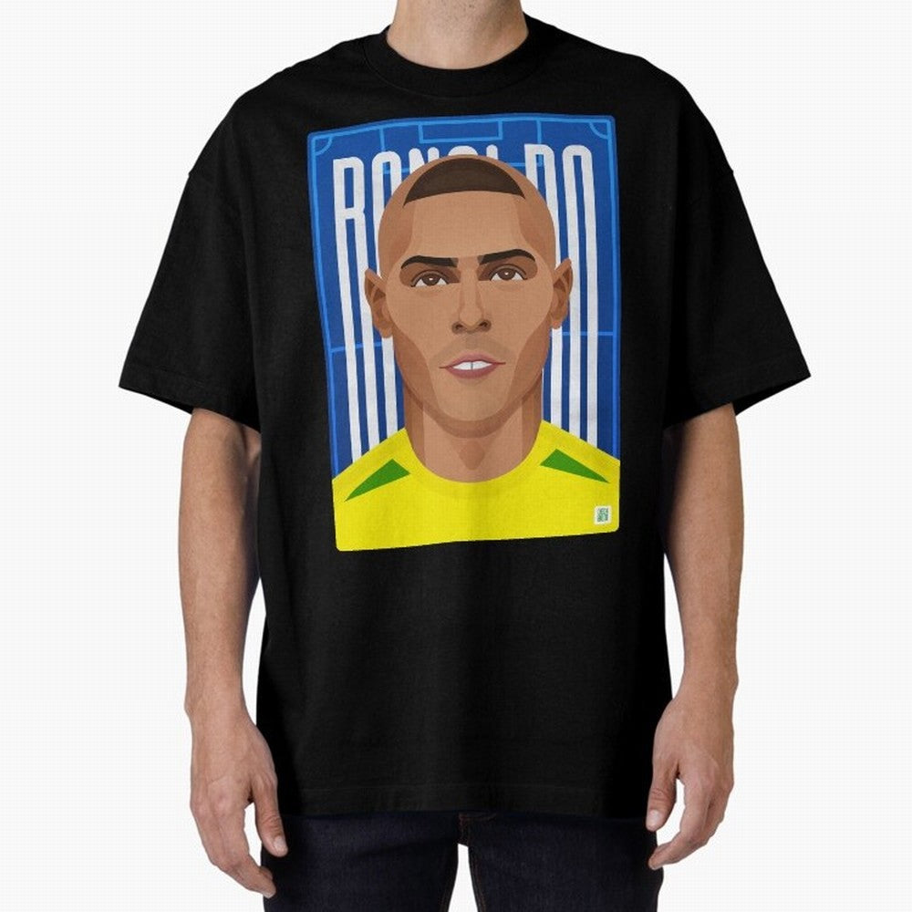 Ronaldo | The Phenomenon Oversized T-Shirt Back the Journey through FIFA World Cup 2026 USA Canada Mexico Made for Messi, Neymar and Mbappe, England and Germany Energy, Stadium Chants, National Pride, Trophy Dreams and Unforgettable Football