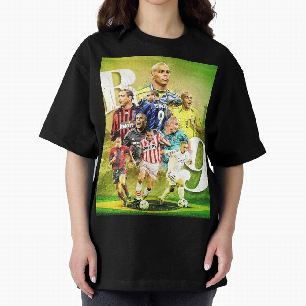 Wallpaper Ronaldo Nazario Brazil Oversized T-Shirt Bring Retro Soccer Energy to FIFA World Cup 2026 USA Canada Mexico Spirit, Built around Argentina and Brazil, Neymar, Football Festival Excitement, Trophy Ambitions, Country Rivalries and Star
