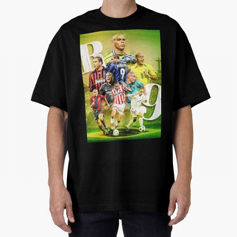 Wallpaper Ronaldo Nazario Brazil Oversized T-Shirt Bring Retro Soccer Energy to FIFA World Cup 2026 USA Canada Mexico Spirit, Built around Argentina and Brazil, Neymar, Football Festival Excitement, Trophy Ambitions, Country Rivalries and Star