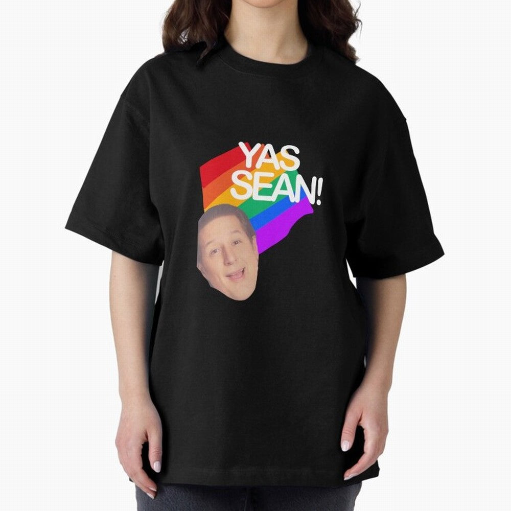 Yas Sean Oversized T-Shirt Show Support during the FIFA World Cup 2026 USA Canada Mexico Journey through Haaland Highlights, Portugal, Spain and Germany Pride, Stadium Chants, National Pride, Trophy Dreams and Unforgettable Football Memories; Ideal