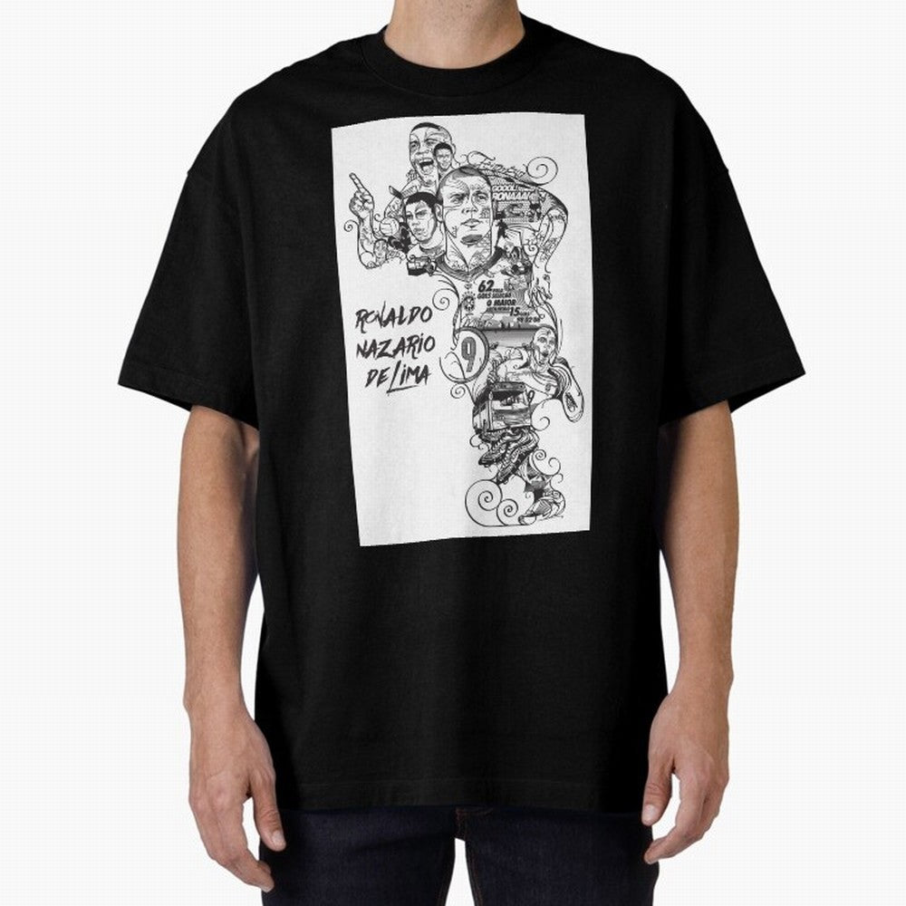 The R9 Era Oversized T-Shirt Fuel the Hype around FIFA World Cup 2026 Group Stage Spirit, with England, France and Netherlands, Cristiano Ronaldo, Goal Celebration Energy, Supporter Heritage, Football Icons and Worldwide Tournament Joy; Created for