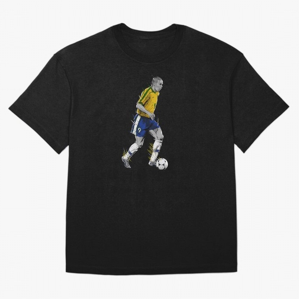 Ronaldo R9 Phenomenon Oversized T-Shirt Fuel FIFA World Cup 2026 Group Stage Spirit, Filled with England, France and Netherlands, CR7, Stadium Chants, National Pride, Trophy Dreams and Unforgettable Football Memories; Ideal for Football Dads,