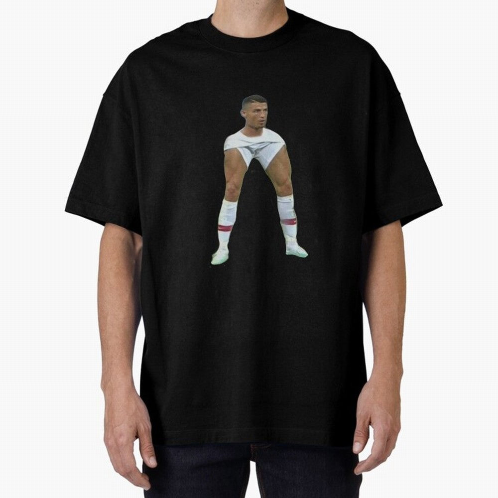 Ronaldo Oversized T-Shirt Showcase FIFA World Cup 2026 USA Canada Mexico for Fans of Neymar, Haaland and Cristiano Ronaldo and Brazil, Bringing Fan Favorite Moments, National Team Passion, Big Match Drama and Soccer History; Perfect for Supporters