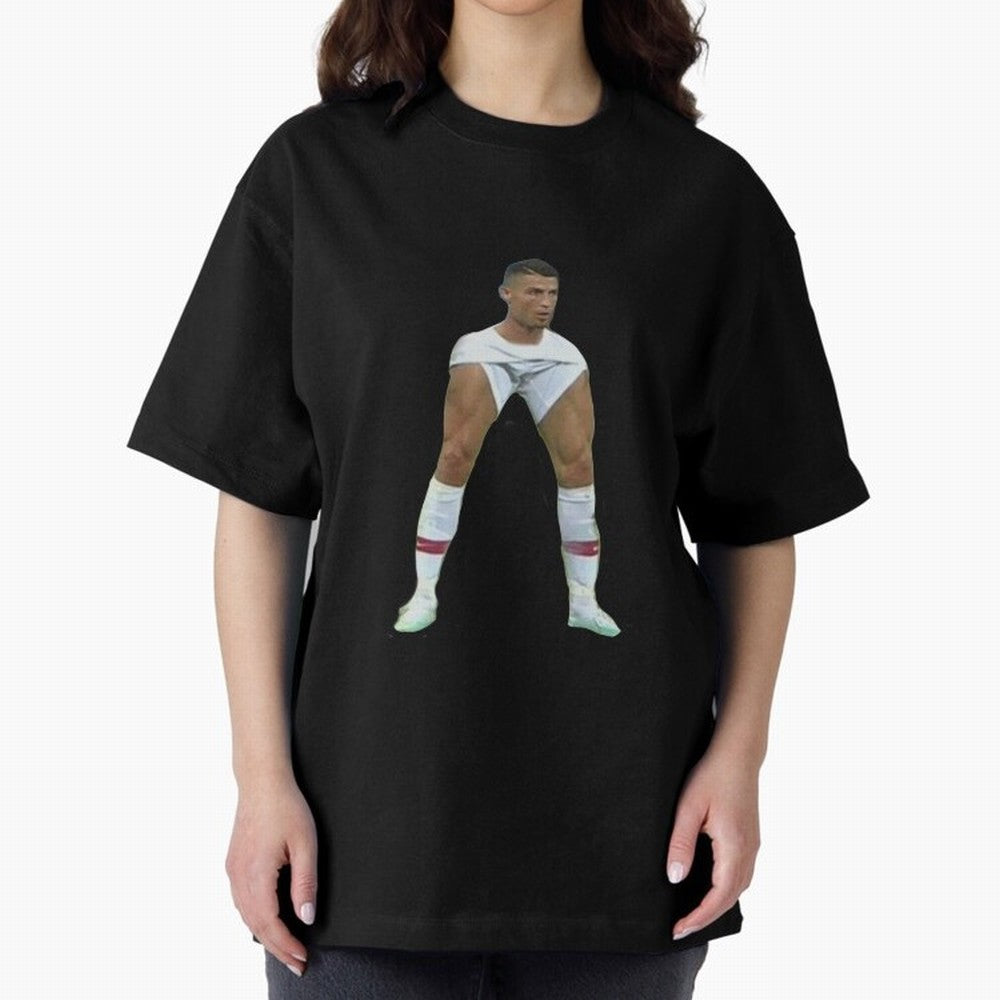 Ronaldo Oversized T-Shirt Showcase FIFA World Cup 2026 USA Canada Mexico for Fans of Neymar, Haaland and Cristiano Ronaldo and Brazil, Bringing Fan Favorite Moments, National Team Passion, Big Match Drama and Soccer History; Perfect for Supporters