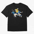 Ronaldo Nazario Oversized T-Shirt Live for the Drama of FIFA World Cup 2026 Group Stage for Fans of Messi, CR7 and Mbappe and Argentina and Brazil, Bringing Vintage Soccer Flavor, Modern Football Stars, National Flags and Final Night Emotion; Ideal