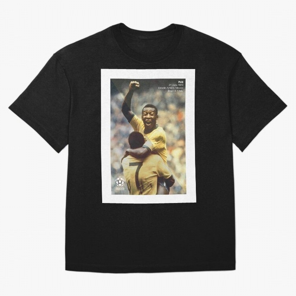 Pele Oversized T-Shirt Relive the Noise and Pride of Match Day Hype around FIFA World Cup 2026 Group Stage, Neymar, Portugal, Spain and Germany, Classic Soccer Heritage, Championship Pressure, Fan Loyalty and International Pride; Made for