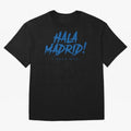 Hala Madrid Oversized T-Shirt Create FIFA World Cup 2026 Centered on Messi, CR7 and Mbappe, Portugal Energy, Football Festival Excitement, Trophy Ambitions, Country Rivalries and Star Player Buzz; Created for Match Day Parties, Soccer Gifts, Fan