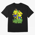 Ronaldinho and ronaldo brazil football print art Oversized T-Shirt Make the Season About Match Day Hype around FIFA World Cup 2026 USA Canada Mexico, Haaland and Mbappe, England, Retro Football Energy, Iconic Rivalries, Trophy Chase Drama and