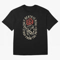 Stray from the path /only ddeath is real Oversized T-Shirt Bring Trophy Dreams to Global Football Passion for FIFA World Cup 2026 Group Stage, Driven by Cristiano Ronaldo, France and Portugal, Soccer Culture, Superstar Moments, National Team Dreams