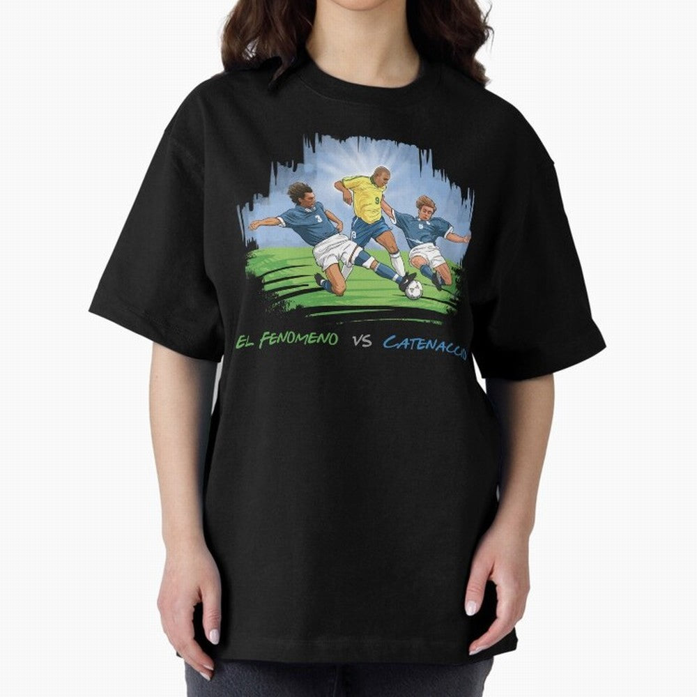 El Fenomeno Ronaldo Luis Nazario de Lima Oversized T-Shirt Bring Match Day Fire to the FIFA World Cup 2026 USA Canada Mexico Journey through Cristiano Ronaldo Highlights, Germany Pride, Classic Soccer Heritage, Championship Pressure, Fan Loyalty