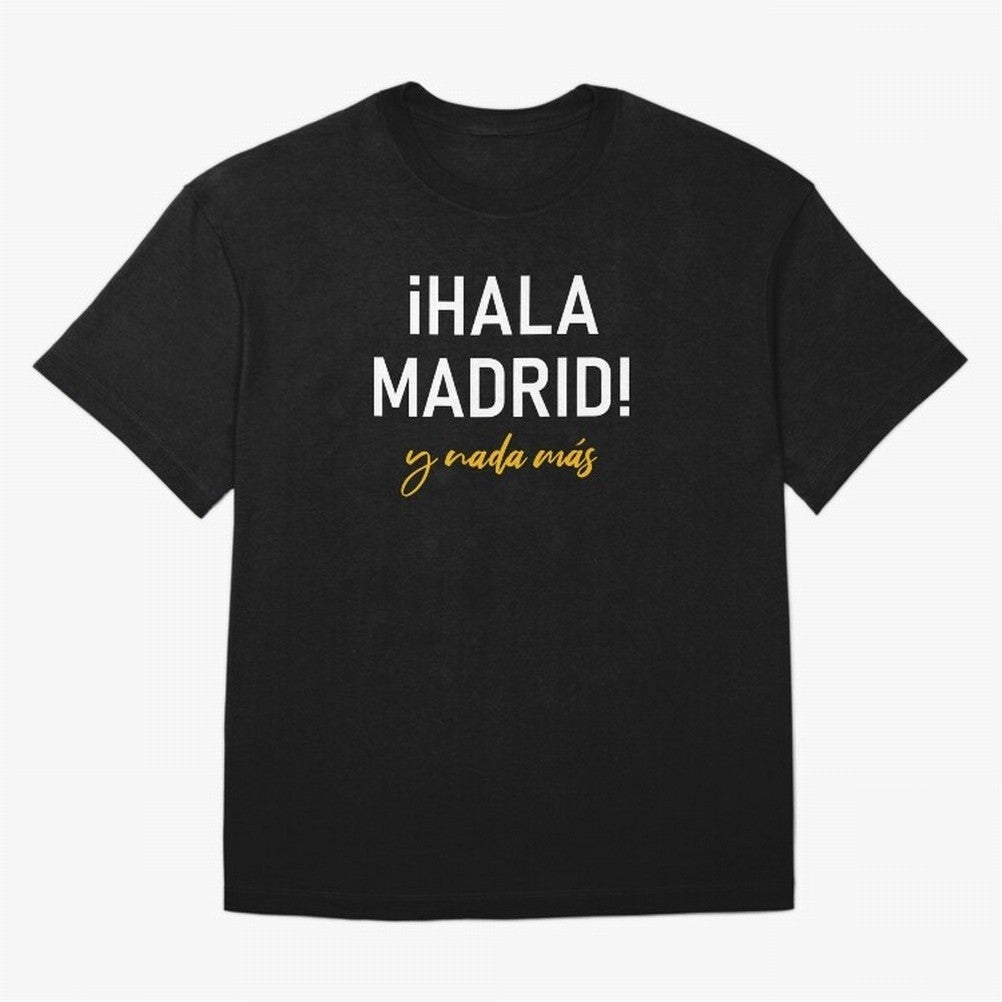 Hala Madrid Oversized T-Shirt Create the FIFA World Cup 2026 Journey through Haaland Highlights, England and Germany Pride, Soccer Culture, Superstar Moments, National Team Dreams and Competitive Fire; Made for Die Hard Supporters, Soccer Lovers,