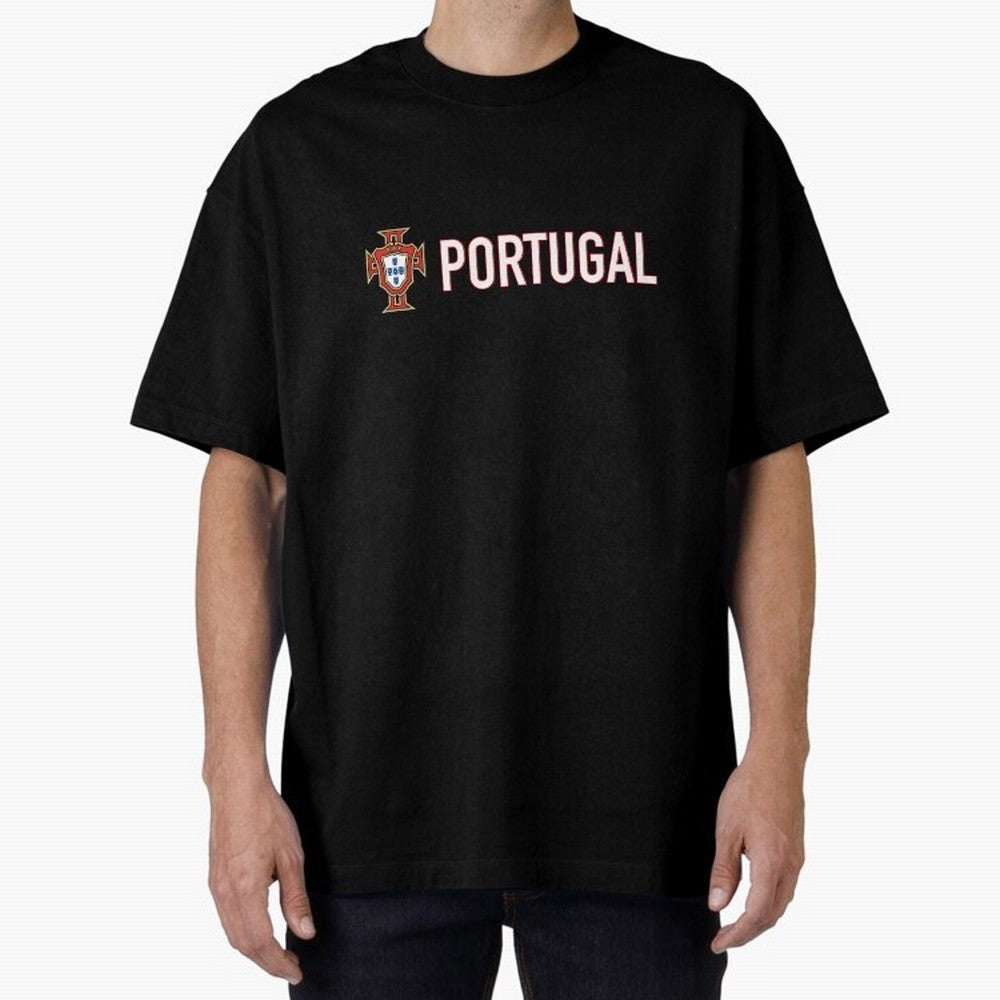 Portugal Oversized T-Shirt Celebrate National Team Dreams in FIFA World Cup 2026 Group Stage Spirit, Made for Portugal, Spain and Germany, Messi and Cristiano Ronaldo, Championship Spirit, Famous Goals, Roaring Crowds and International Football