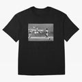 PELE LEGENDARY BICYCLE KICK BLACK AND WHITE5 Oversized T-Shirt Feel the Roar of FIFA World Cup 2026 with Messi, Neymar and Mbappe, Argentina, France and Brazil Energy, Championship Spirit, Famous Goals, Roaring Crowds and International Football