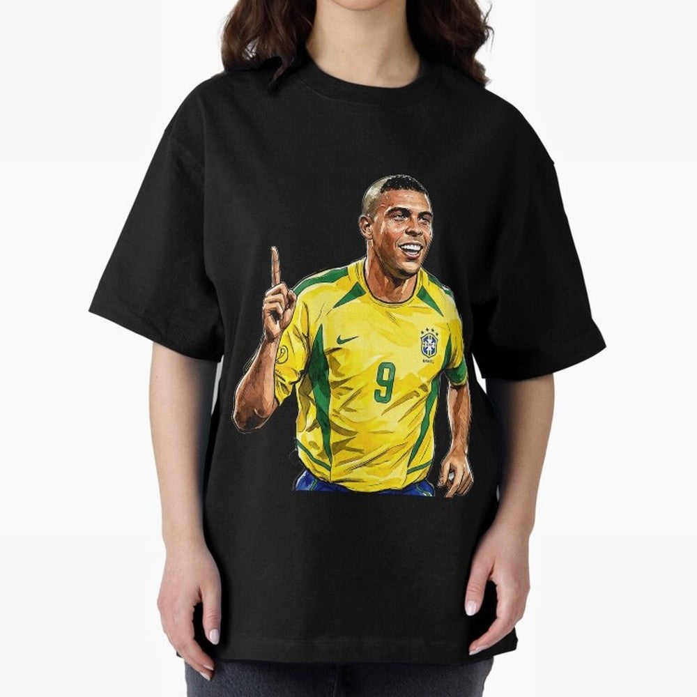 Ronaldo Fen?meno Oversized T-Shirt Honor the Beautiful Game during the FIFA World Cup 2026 USA Canada Mexico Journey through CR7 and Messi Highlights, England, France and Netherlands Pride, Stadium Memories, Football Loyalty, International Chants