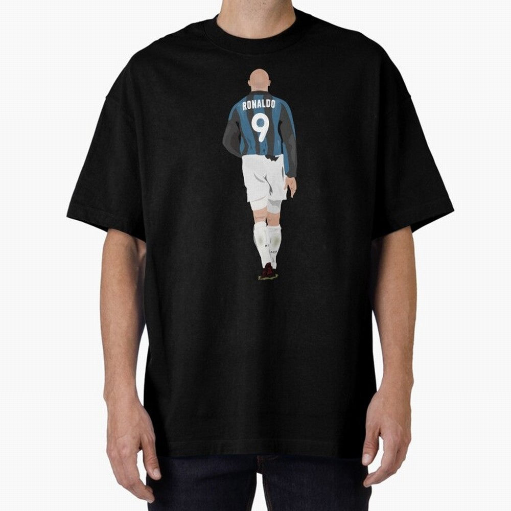 RONALDO THE PHENOMENON Oversized T-Shirt Cheer for FIFA World Cup 2026 Group Stage for Fans of Haaland and England, France and Netherlands, Bringing Match Day Excitement, Supporter Culture, Golden Goals and Global Football Passion; Great for Watch