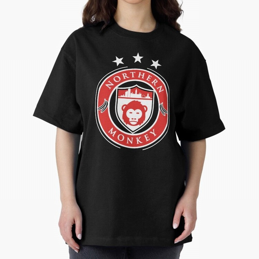 Northern Monkey United Oversized T-Shirt Spotlight Global Football Passion for FIFA World Cup 2026 Group Stage, Featuring Haaland and Mbappe, Portugal, Spain and Germany, Football Passion, Legendary Performances, Festival Vibes and Supporter