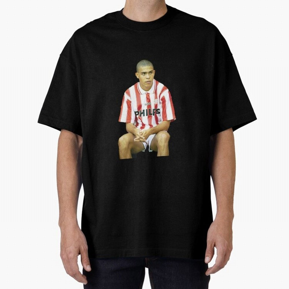Ronaldo Oversized T-Shirt Show Your Stadium Side during Global Football Passion for FIFA World Cup 2026 USA Canada Mexico, Centered on Mbappe, England, Champion Mindset, Group Stage Buzz, Knockout Tension and Passionate Fan Culture; Made for