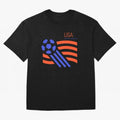 USA 1994 World Cup Soccer Retro 90s Oversized T-Shirt Represent the Passion of the FIFA World Cup 2026 Group Stage Journey through Haaland Highlights, Spain Pride, Stadium Memories, Football Loyalty, International Chants and Championship Tradition;