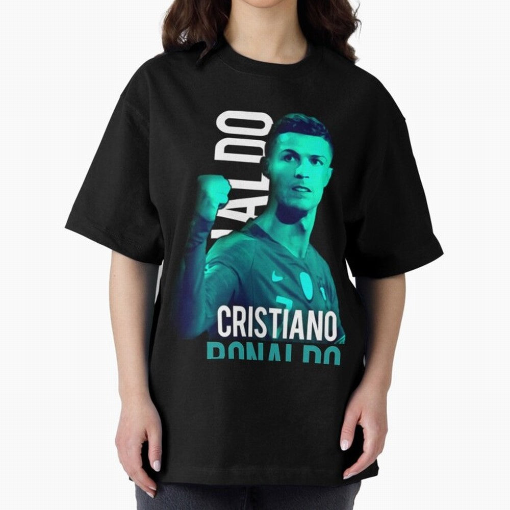 Ronaldo Ronaldo vector Oversized T-Shirt Spotlight Match Day Hype around FIFA World Cup 2026 USA Canada Mexico, Cristiano Ronaldo, Haaland and CR7, Portugal, Spain and Germany, Game Day Rituals, Football Legends, Country Pride and the Road to the