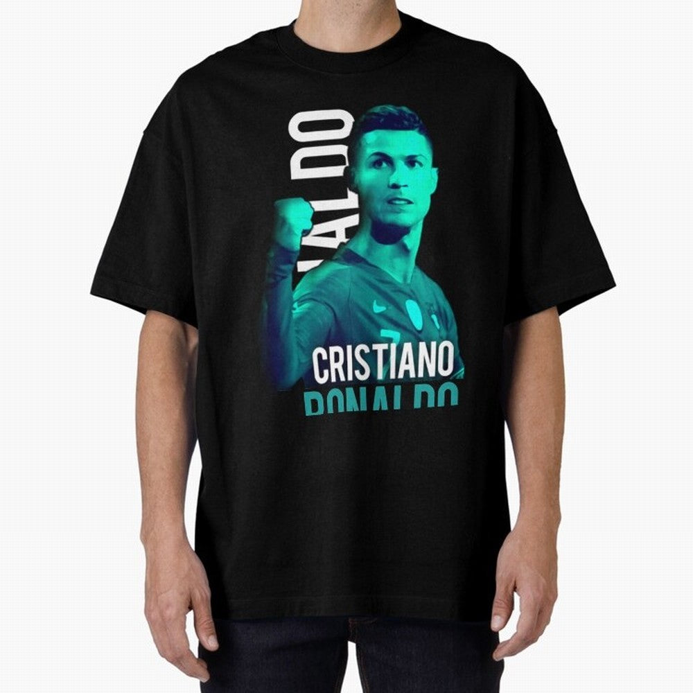 Ronaldo Ronaldo vector Oversized T-Shirt Spotlight Match Day Hype around FIFA World Cup 2026 USA Canada Mexico, Cristiano Ronaldo, Haaland and CR7, Portugal, Spain and Germany, Game Day Rituals, Football Legends, Country Pride and the Road to the