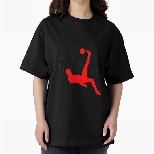 Air Ronaldo Classic T-Shirt Oversized T-Shirt Capture FIFA World Cup 2026 Spirit, Made for France and Portugal, Messi and Cristiano Ronaldo, Match Day Excitement, Supporter Culture, Golden Goals and Global Football Passion; Perfect for Supporters
