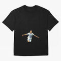Ronaldo pop art Oversized T-Shirt Bring Global Football Passion for FIFA World Cup 2026 Group Stage, Connected to CR7 and Messi, Argentina and Brazil, Match Day Excitement, Supporter Culture, Golden Goals and Global Football Passion; Made for