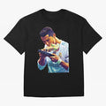 Ronaldo pop art Oversized T-Shirt Celebrate Soccer Greatness during FIFA World Cup 2026 Group Stage Featuring Cristiano Ronaldo, France Energy, Champion Mindset, Group Stage Buzz, Knockout Tension and Passionate Fan Culture; Ideal for Passionate