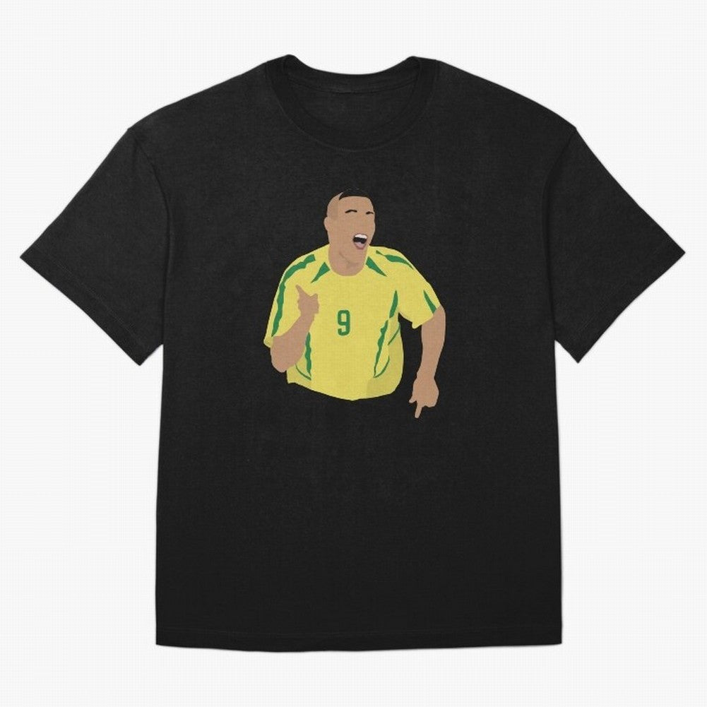 Ronaldo Oversized T-Shirt Represent Football Lovers during Match Day Hype around FIFA World Cup 2026 USA Canada Mexico, Neymar, Brazil, Football Passion, Legendary Performances, Festival Vibes and Supporter Community; Perfect for Supporters Who