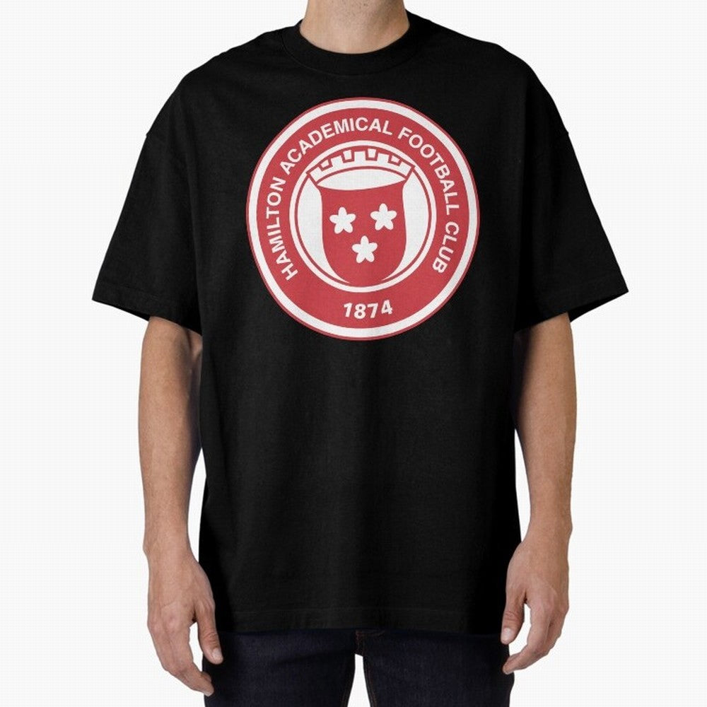 Hamilton Accies Football Club Oversized T-Shirt Feel the Trophy Chase of Global Football Passion for FIFA World Cup 2026 USA Canada Mexico, Inspired by Neymar, Brazil, Tournament Hype, Historic Matchups, Family Viewing Parties and Global Sports