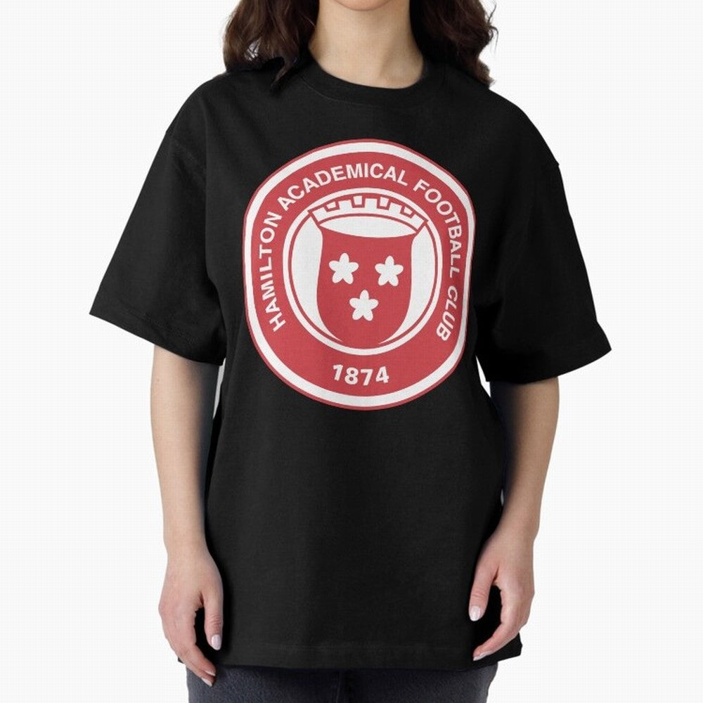 Hamilton Accies Football Club Oversized T-Shirt Feel the Trophy Chase of Global Football Passion for FIFA World Cup 2026 USA Canada Mexico, Inspired by Neymar, Brazil, Tournament Hype, Historic Matchups, Family Viewing Parties and Global Sports
