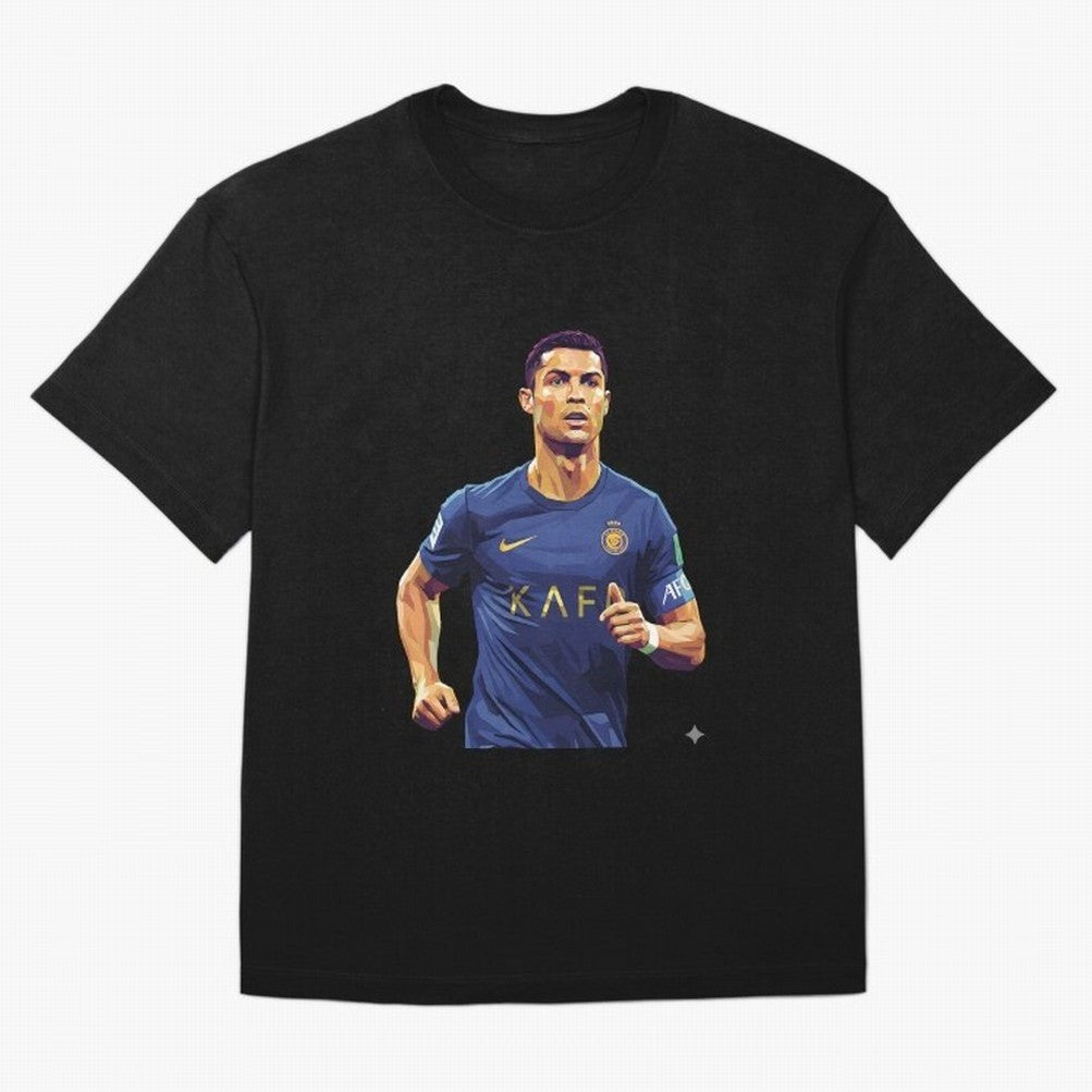 Ronaldo pop art Oversized T-Shirt Make the Season About the FIFA World Cup 2026 Journey through Neymar, Haaland and Cristiano Ronaldo Highlights, France and Portugal Pride, Football Passion, Legendary Performances, Festival Vibes and Supporter