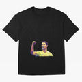 Ronaldo pop art Oversized T-Shirt Support Your Favorite Stars during FIFA World Cup 2026 USA Canada Mexico Spirit, Capturing Argentina, France and Brazil, CR7 and Messi, Champion Mindset, Group Stage Buzz, Knockout Tension and Passionate Fan