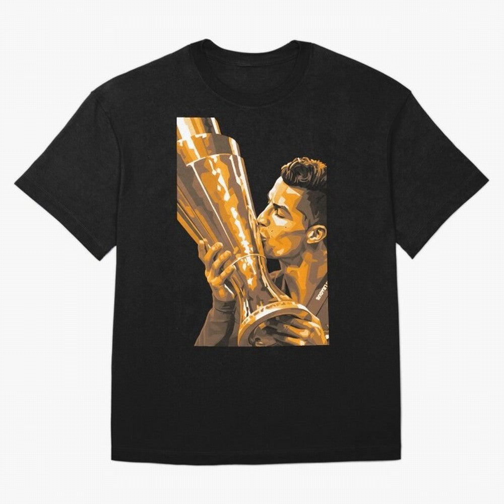 Ronaldo Oversized T-Shirt Represent the Passion of Match Day Hype around FIFA World Cup 2026 Group Stage, CR7 and Messi, Argentina, Game Day Rituals, Football Legends, Country Pride and the Road to the Final; Created for Match Day Parties, Soccer