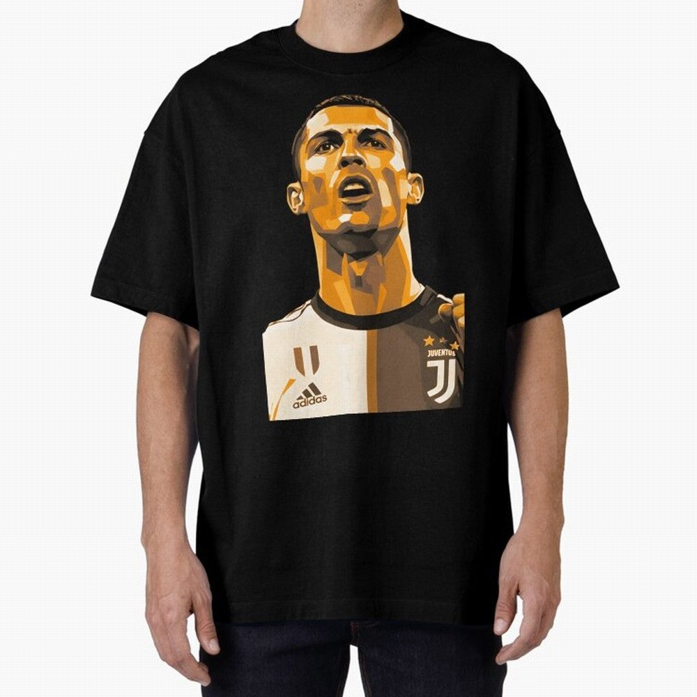 Ronaldo Oversized T-Shirt Bring Retro Soccer Energy to FIFA World Cup 2026 Group Stage Built around Haaland and Mbappe, Portugal, Spain and Germany Energy, Worldwide Fan Energy, Dramatic Goals, Stadium Lights and Championship Celebrations; Made for