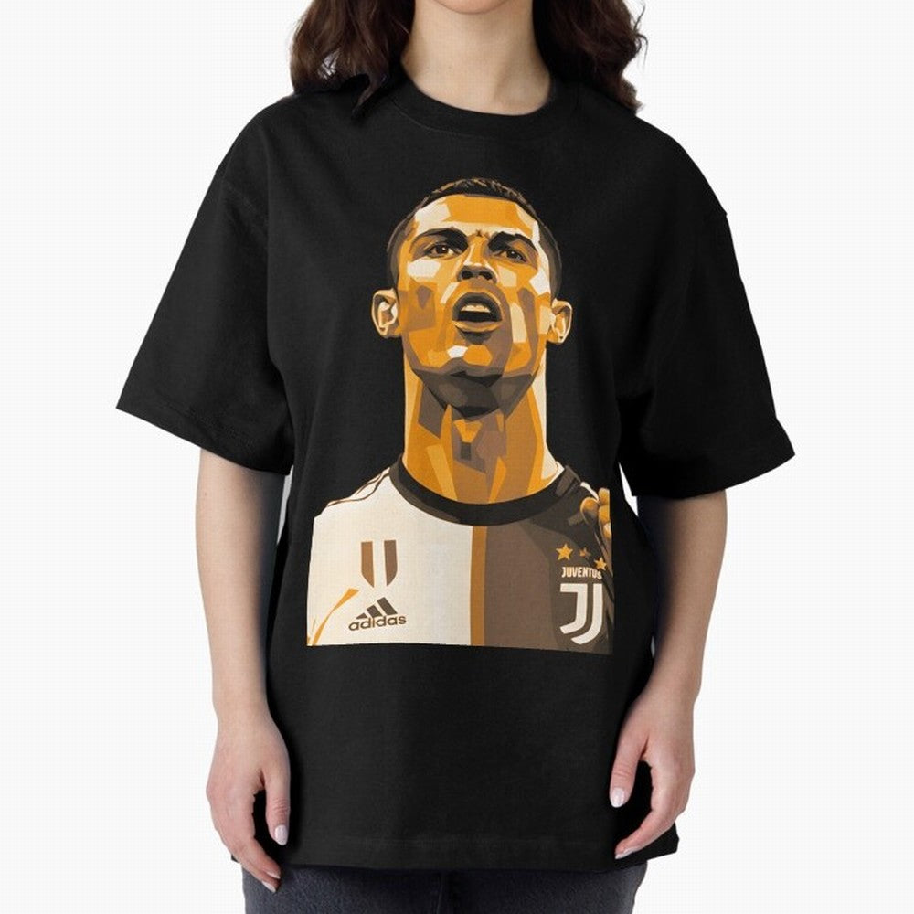 Ronaldo Oversized T-Shirt Bring Retro Soccer Energy to FIFA World Cup 2026 Group Stage Built around Haaland and Mbappe, Portugal, Spain and Germany Energy, Worldwide Fan Energy, Dramatic Goals, Stadium Lights and Championship Celebrations; Made for