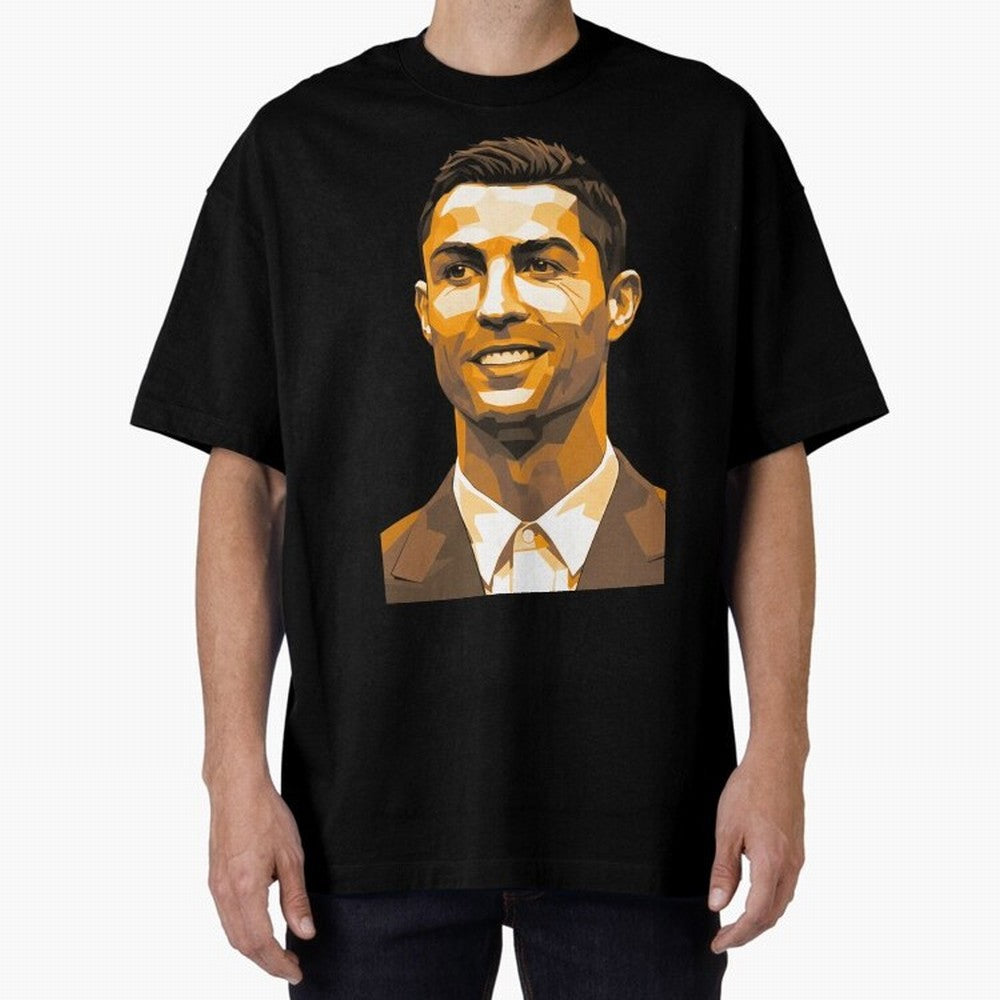 Ronaldo Oversized T-Shirt Carry FIFA World Cup 2026 Group Stage Featuring Neymar, Haaland and Cristiano Ronaldo, Argentina Energy, Football History, Final Match Energy, Crowd Noise and Once in a Lifetime Moments; Great for Supporters Who Love