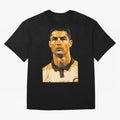 Ronaldo Oversized T-Shirt Bring a Vintage Feel to FIFA World Cup 2026 for Fans of Cristiano Ronaldo, Haaland and CR7 and Argentina, Bringing Classic Soccer Heritage, Championship Pressure, Fan Loyalty and International Pride; Perfect for People Who