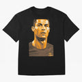 Ronaldo Oversized T-Shirt Join FIFA World Cup 2026 Group Stage Spirit, Driven by Brazil, Mbappe and Neymar, Tournament Hype, Historic Matchups, Family Viewing Parties and Global Sports Pride; Perfect for People Who Love Argentina, Brazil, France,