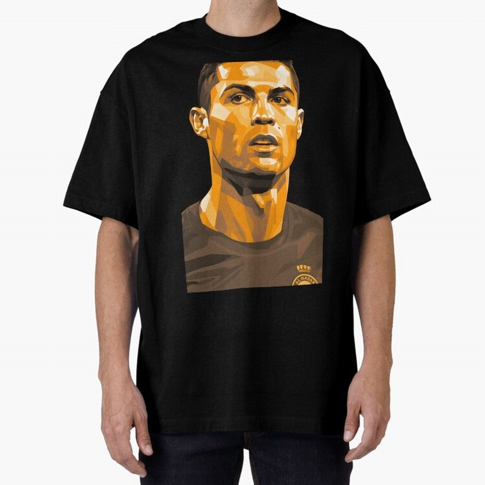 Ronaldo Oversized T-Shirt Join FIFA World Cup 2026 Group Stage Spirit, Driven by Brazil, Mbappe and Neymar, Tournament Hype, Historic Matchups, Family Viewing Parties and Global Sports Pride; Perfect for People Who Love Argentina, Brazil, France,