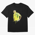 Ronaldo Brazil Legend Art Oversized T-Shirt Honor Champions and Dreams in the FIFA World Cup 2026 USA Canada Mexico Journey through Mbappe Highlights, England Pride, Game Day Rituals, Football Legends, Country Pride and the Road to the Final;
